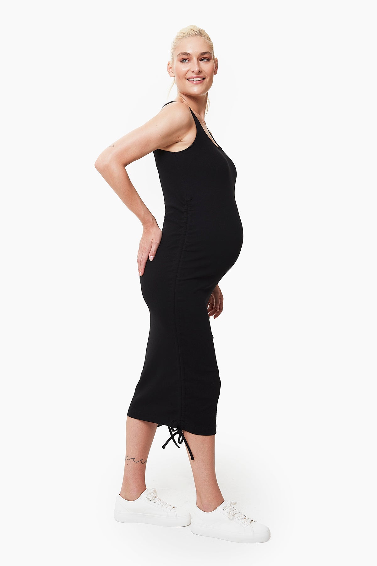 Bronte Ruched Maternity Dress