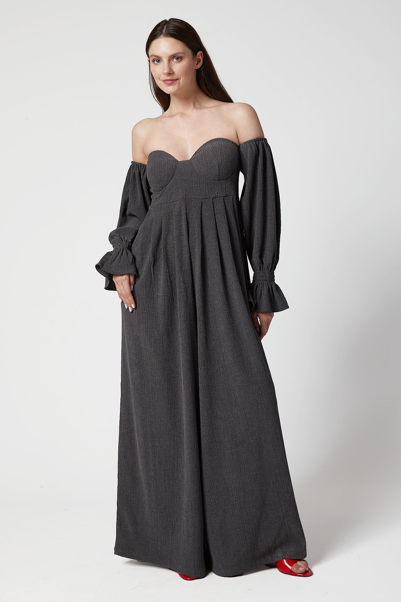 Clara Off-Shoulder Jumpsuit