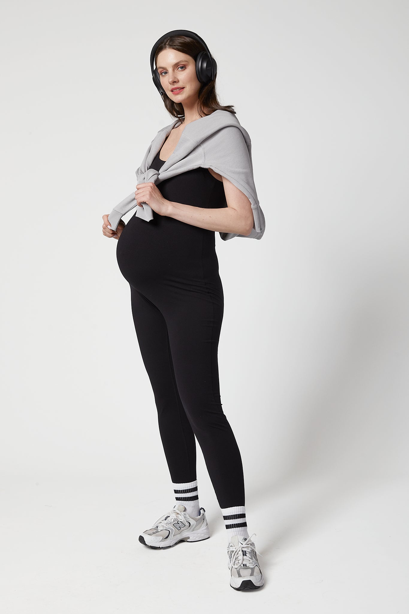 Gabriel Four-Way Stretch Maternity Jumpsuit