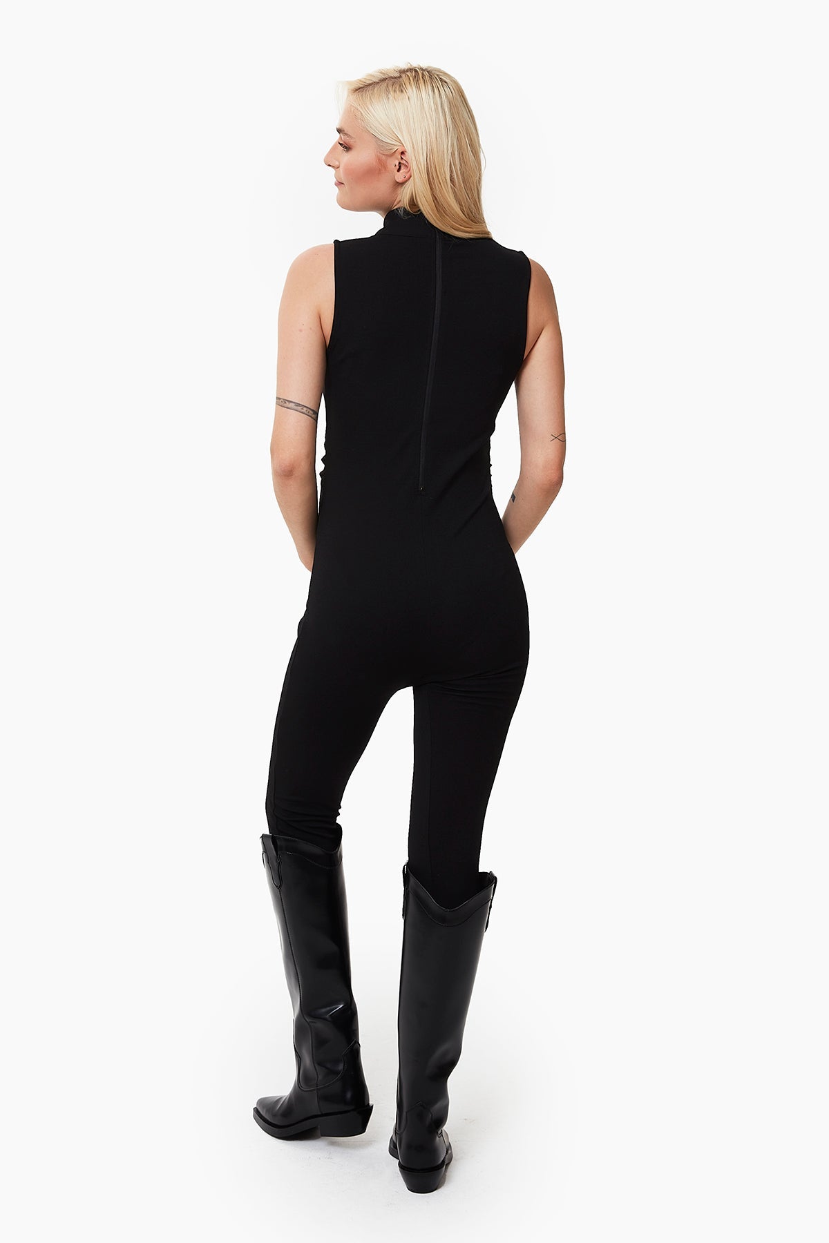 Isabel Sleeveless Maternity Jumpsuit