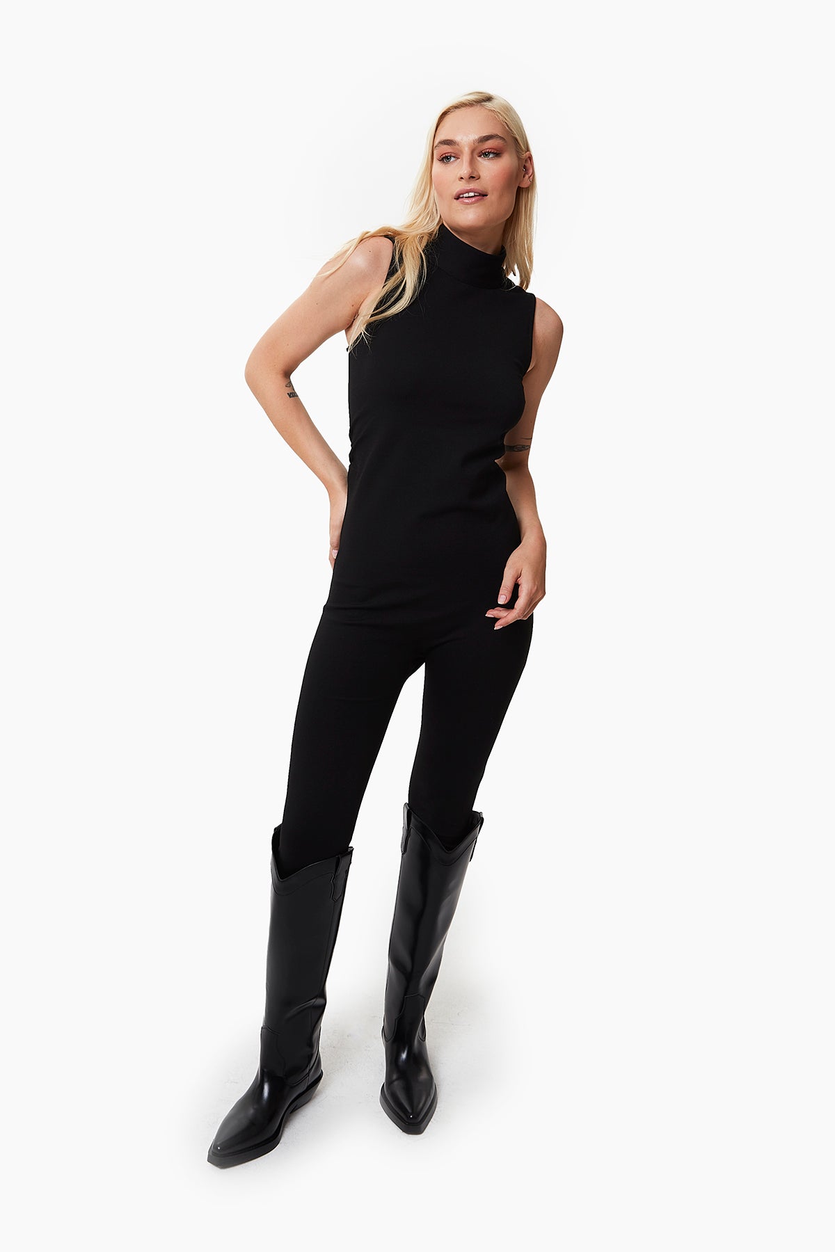 Isabel Sleeveless Maternity Jumpsuit