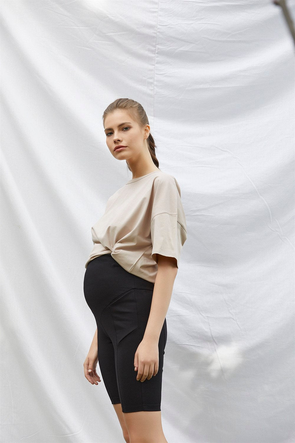Lola Maternity Biker Shorts