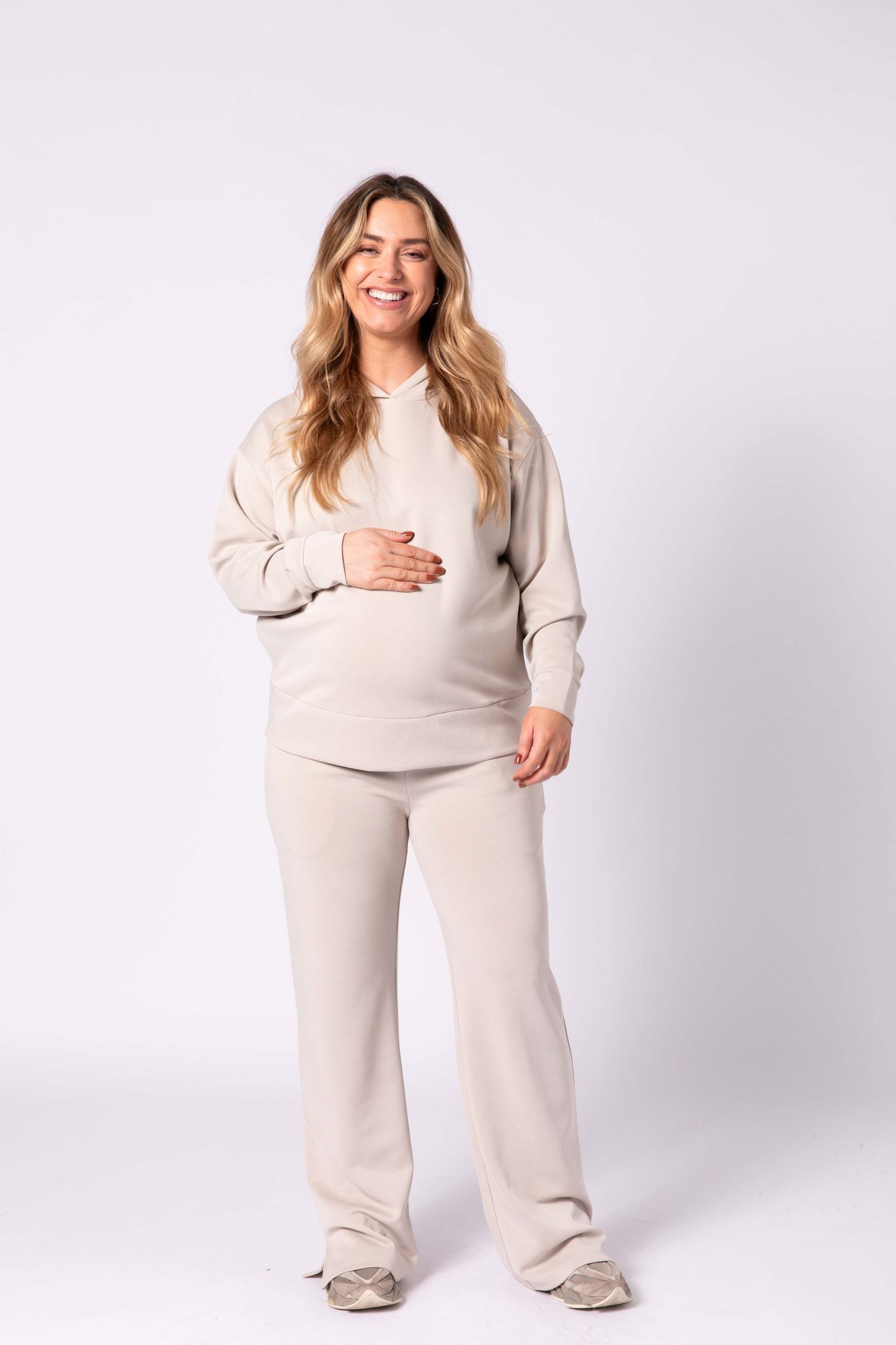 Willow V2 Maternity Track Suit Set - Early Frost