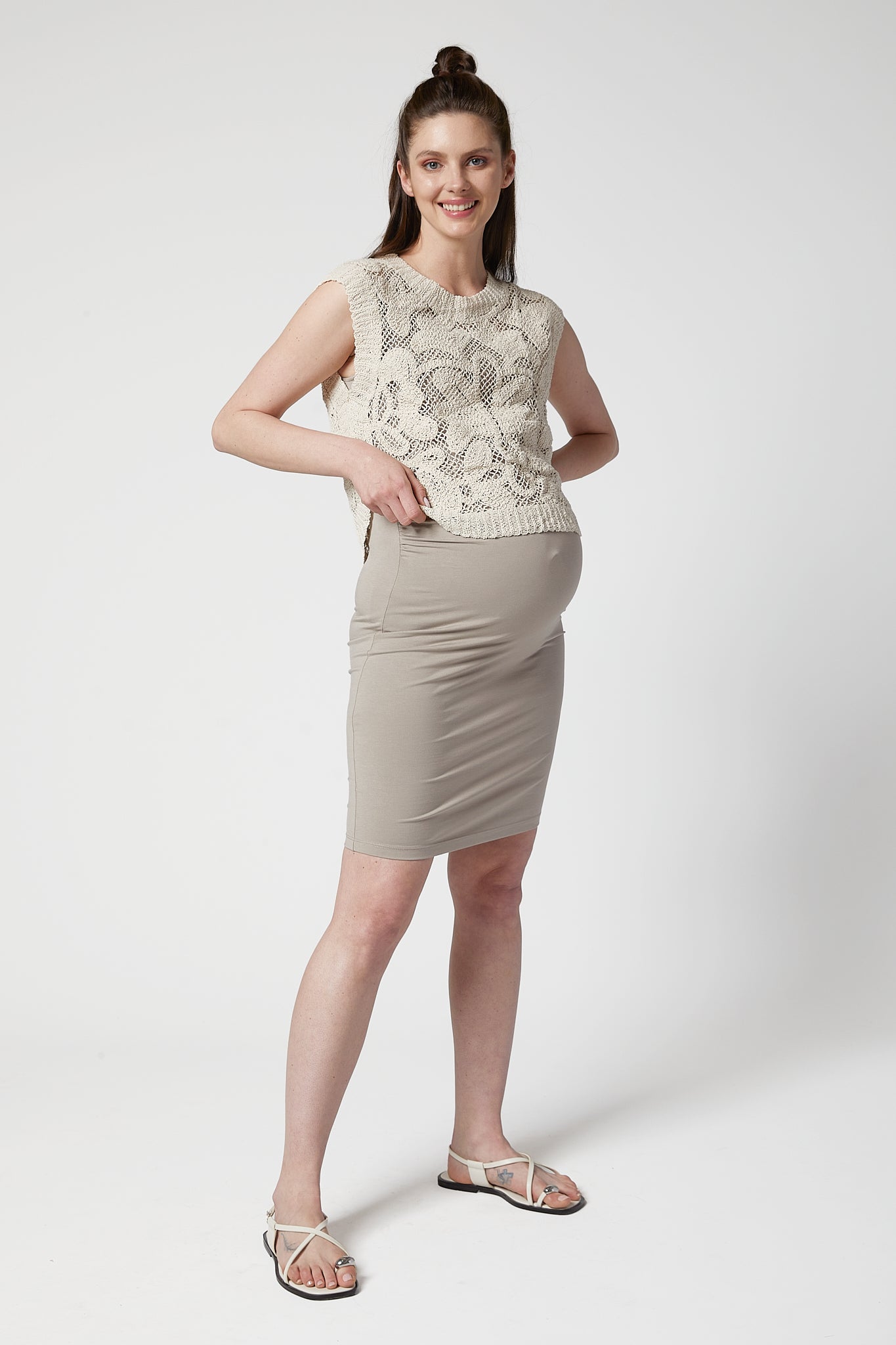 Darlene Mini Maternity Dress