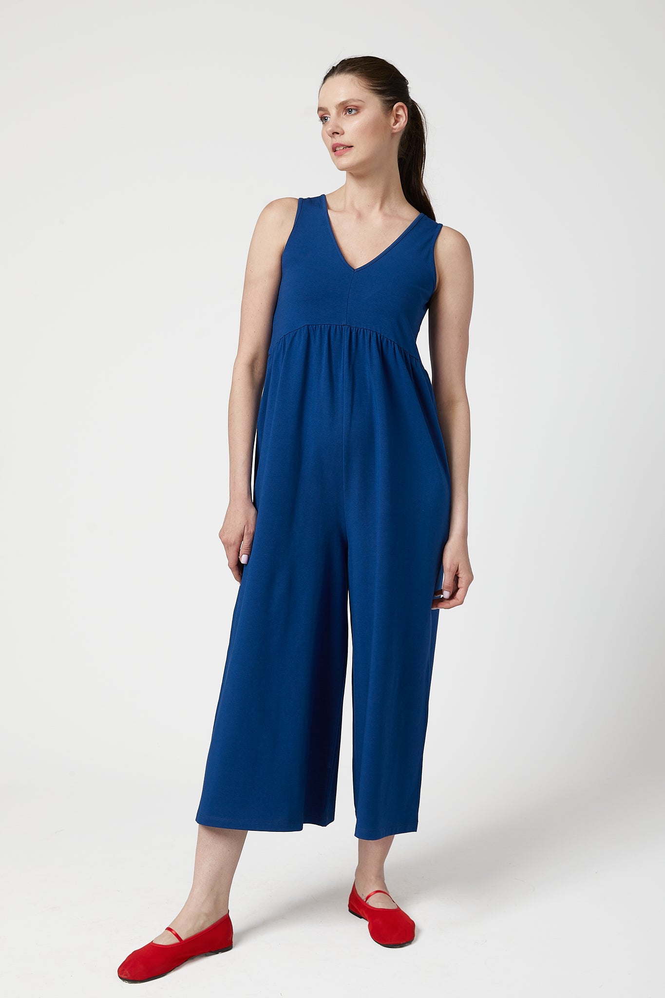 Cheria Short-Sleeve Jumpsuit