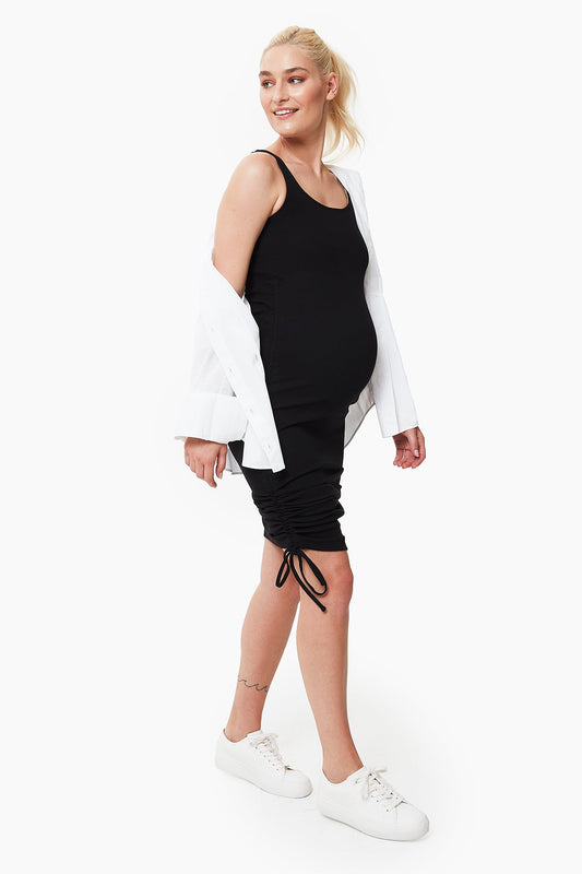 Bronte Ruched Maternity Dress