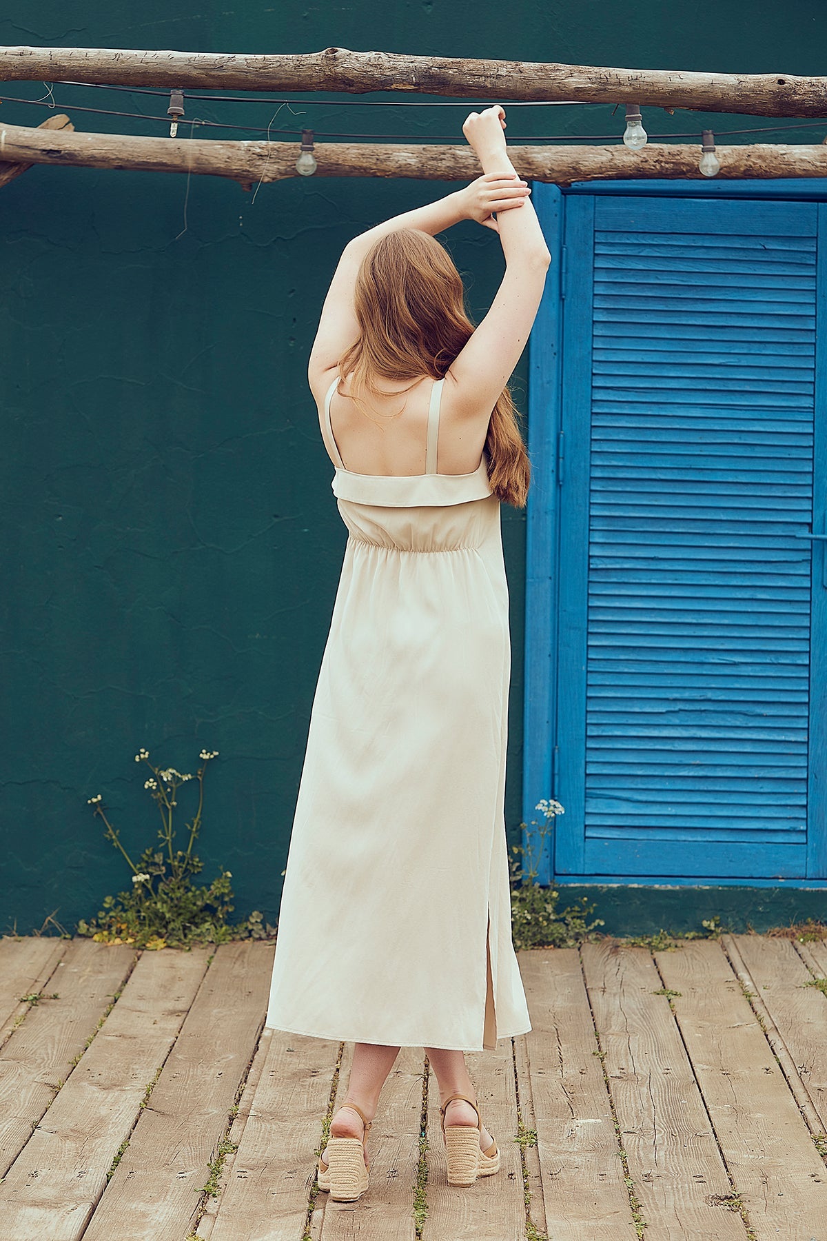 Keira Split Maternity Dress