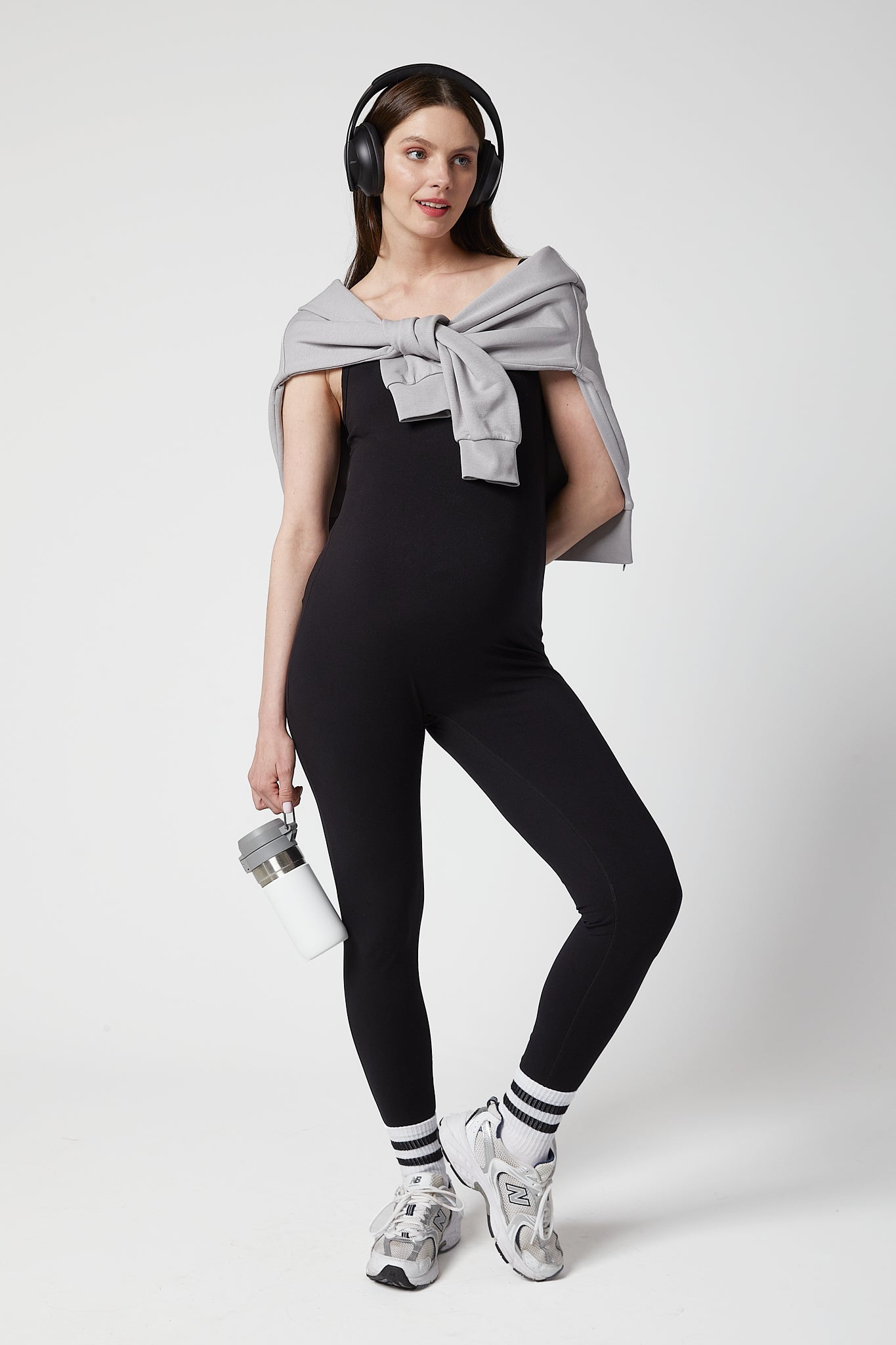 Gabriel Four-Way Stretch Maternity Jumpsuit