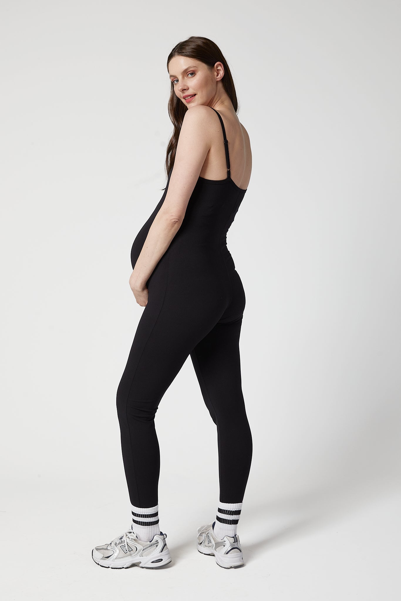 Gabriel Four-Way Stretch Maternity Jumpsuit