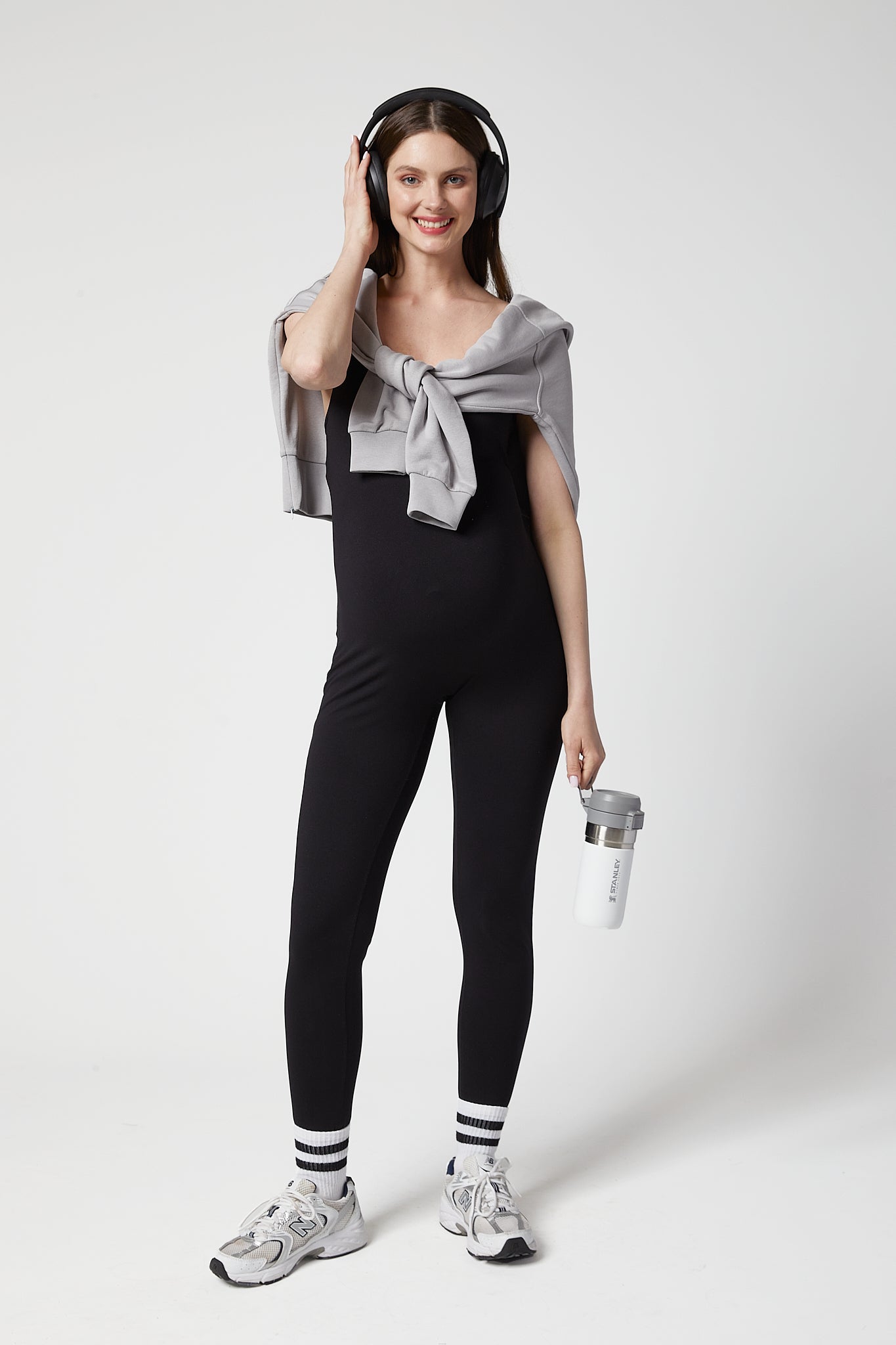 Gabriel Four-Way Stretch Maternity Jumpsuit