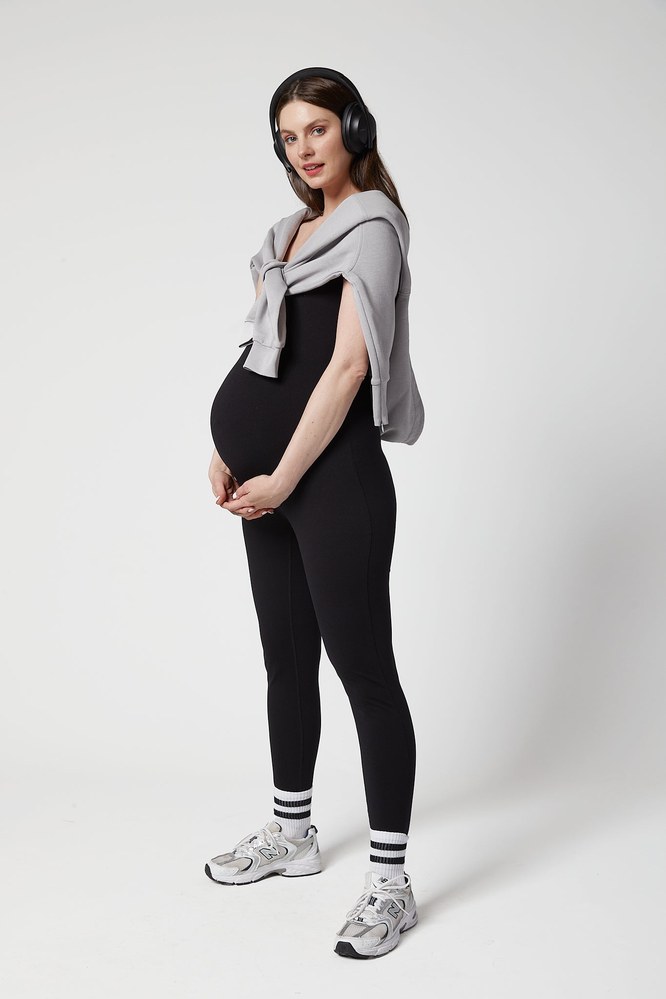 Gabriel Four-Way Stretch Maternity Jumpsuit