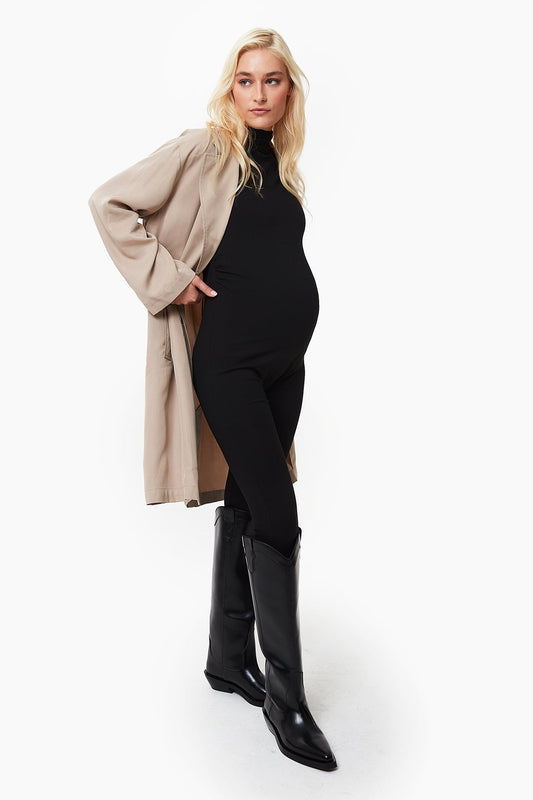 Isabel Sleeveless Maternity Jumpsuit
