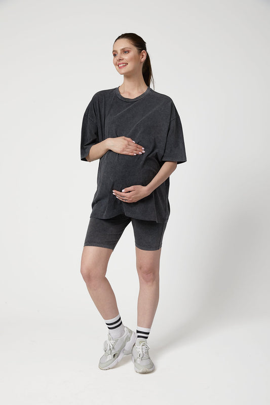 Lea Maternity T-shirt and Short Set