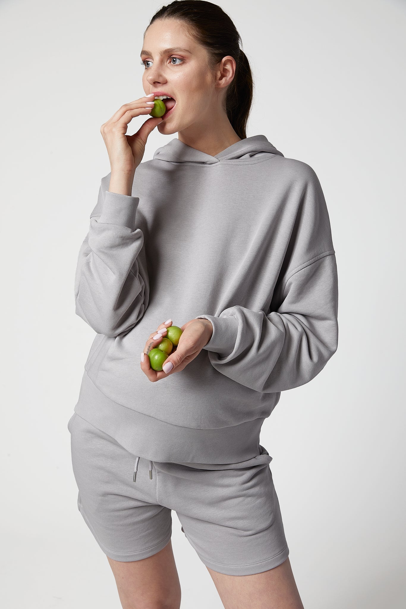Mateo Maternity Hood and Short Set
