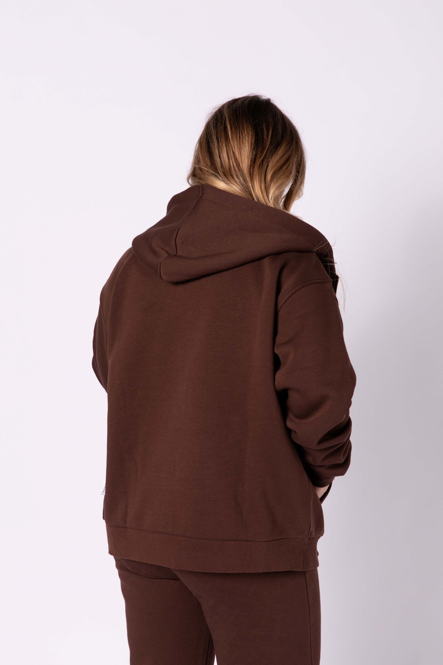 Rachel Maternity Tracksuit Set - Brown