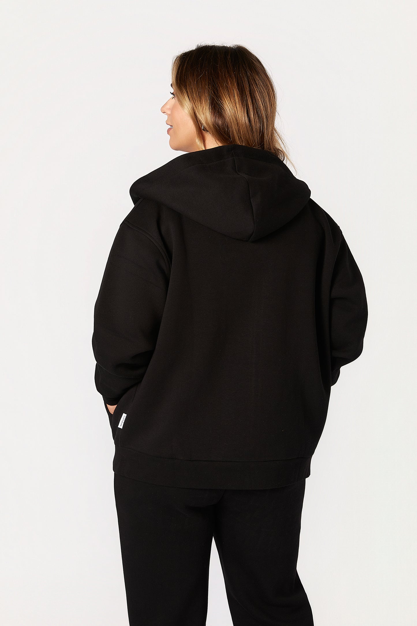 Rachel Maternity Tracksuit Set - Black