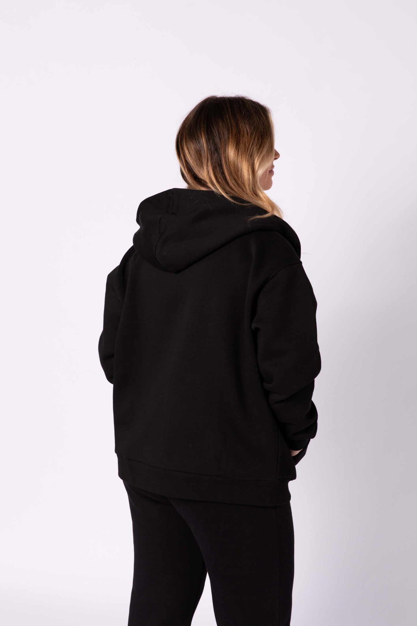 Rachel Maternity Tracksuit Set - Black