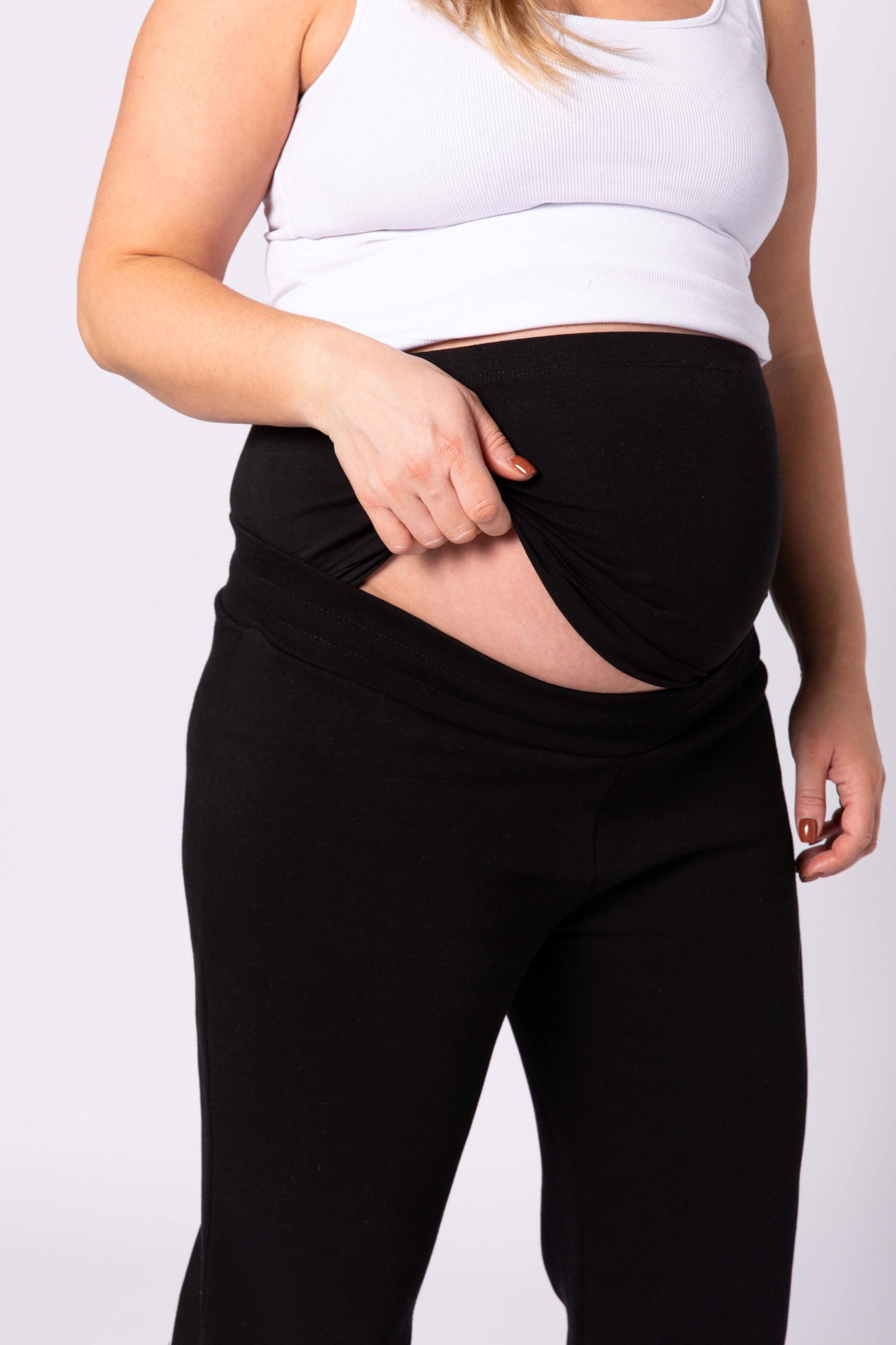 Rachel Maternity Tracksuit Set - Black