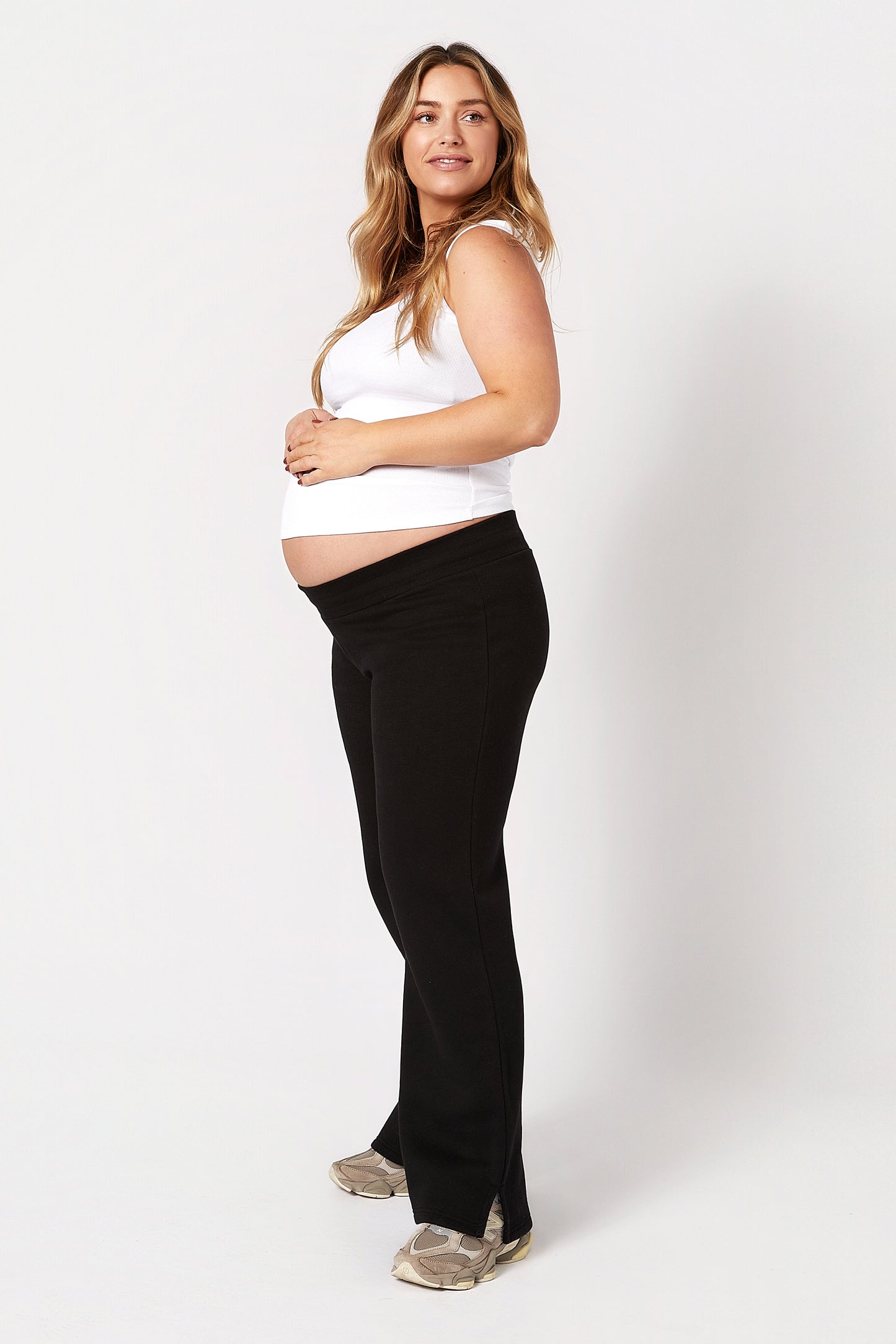 Rachel Maternity Tracksuit Set - Black