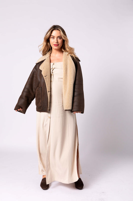 Keira Split Maternity Dress