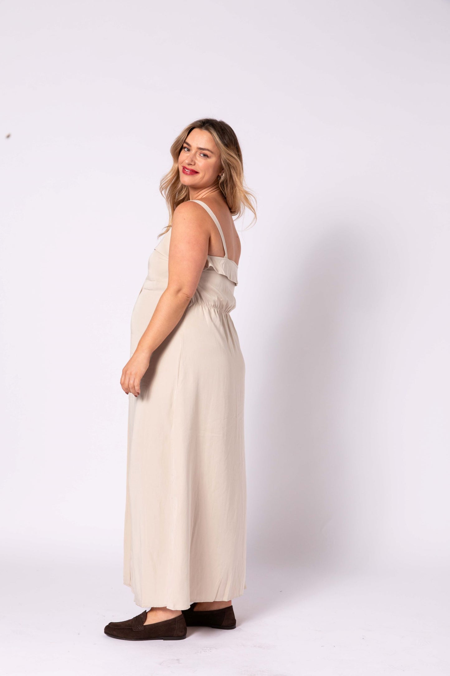 Keira Split Maternity Dress