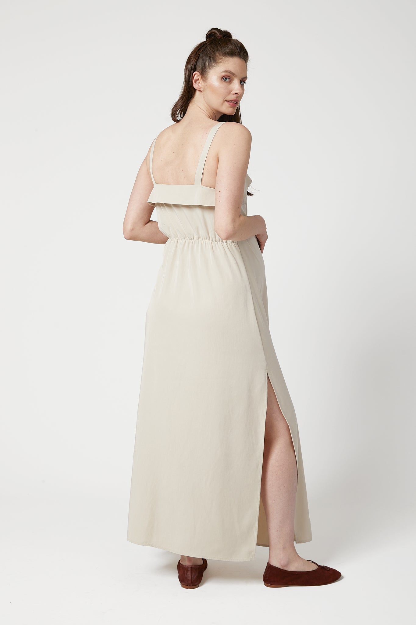 Keira Split Maternity Dress