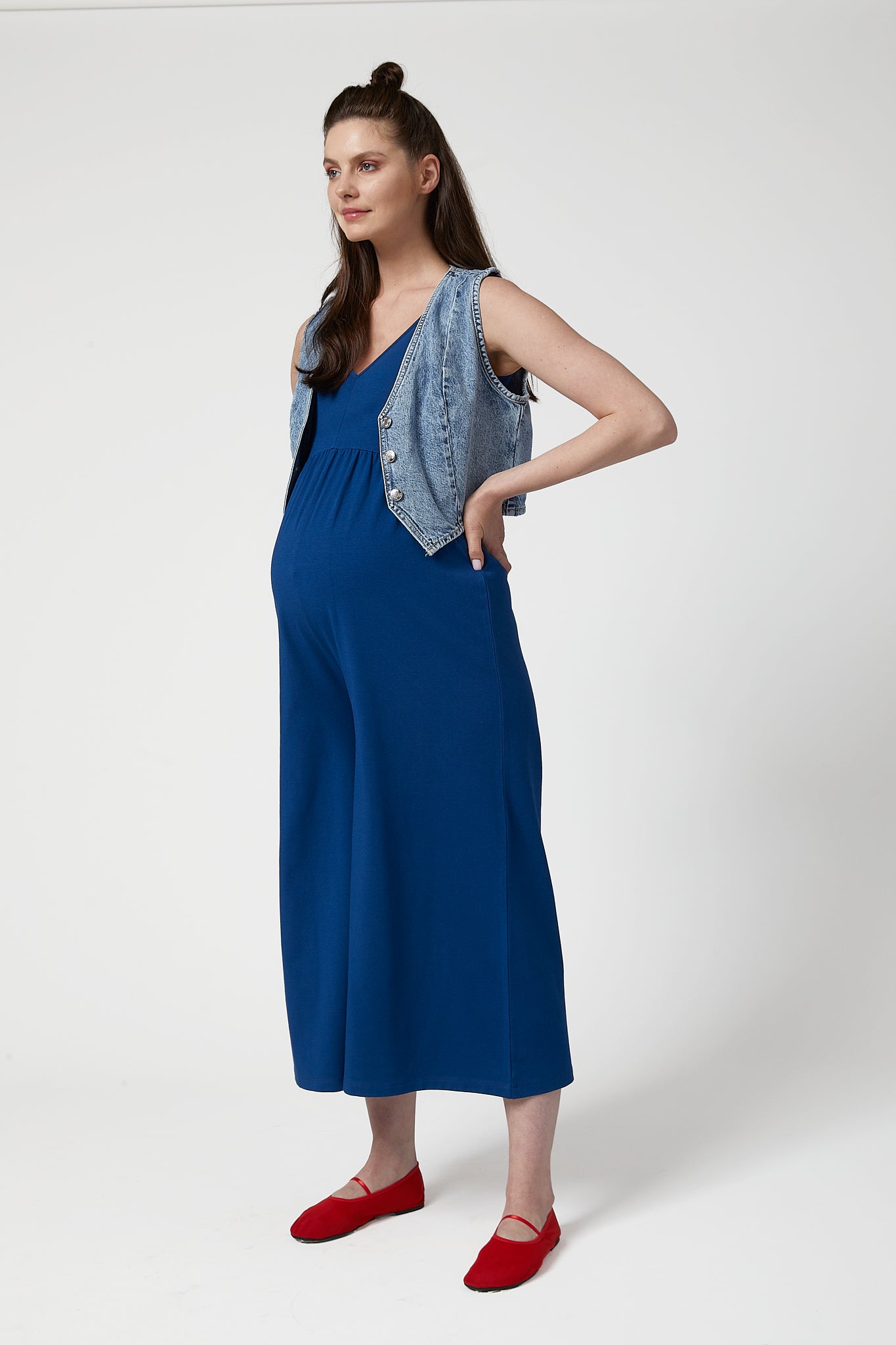 Cheria Short-Sleeve Jumpsuit
